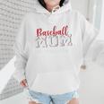 Baseball Mom The Struggle Is Real Premium Wmen Hoodie