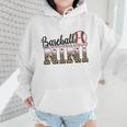 Baseball Nini Women BallPark Nini Baseball Mom Mother's Day Wmen Hoodie