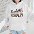 Baseball Oma Women BallPark Oma Baseball Mom Mother's Day Wmen Hoodie Baseball Oma Women BallPark Oma Baseball Mom Mother's Day Wmen Hoodie