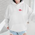 Baseball Softball Baseball Mom Heartbeat Baseball Premium Tri-Blend Wmen Hoodie