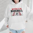 I'm a Proud Baseball Mom Baseball Wmen Hoodie I'm a Proud Baseball Mom Baseball Wmen Hoodie