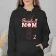 Baseball Mom 2 Number 2 Jersey Team Numbered Jersey Wmen Hoodie Baseball Mom 2 Number 2 Jersey Team Numbered Jersey Wmen Hoodie