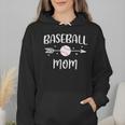 Baseball Mom Cute Grandson Player Arrow Heart Family Wmen Hoodie Baseball Mom Cute Grandson Player Arrow Heart Family Wmen Hoodie