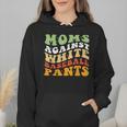 Moms Against Baseball Pants Retro Baseball Mom Wmen Hoodie Moms Against Baseball Pants Retro Baseball Mom Wmen Hoodie