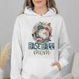 Artsy Baseball Mom Flowers Unique Game Day Ball Distressed Wmen Hoodie Artsy Baseball Mom Flowers Unique Game Day Ball Distressed Wmen Hoodie