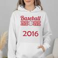 Baseball Mom Since 2016 Wmen Hoodie