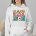 Baseball Mom Groovy Baseball Mom Wmen Hoodie Baseball Mom Groovy Baseball Mom Wmen Hoodie