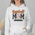 Baseball Mom Orange Varsity Baseball Mama Cute Mother's Day Wmen Hoodie Baseball Mom Orange Varsity Baseball Mama Cute Mother's Day Wmen Hoodie