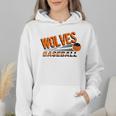 Wolves Baseball Team Baseball Mom Wolf Sports School Spirit Wmen Hoodie Wolves Baseball Team Baseball Mom Wolf Sports School Spirit Wmen Hoodie