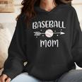 Baseball Mom Cute Grandson Player Arrow Heart Family Wmen Hoodie Baseball Mom Cute Grandson Player Arrow Heart Family Wmen Hoodie
