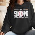 My Son Bought Me This Baseball Mom Wmen Hoodie
