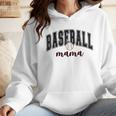 Baseball Mama Cute Women Team Mom Or Baseball Mom Sports Wmen Hoodie