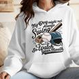Baseball Mom My Boy Might Not Always Swing But I Do Wmen Hoodie Baseball Mom My Boy Might Not Always Swing But I Do Wmen Hoodie