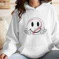 Baseball Mom Era Ball Mom Smile Face Groovy Mother's Day Wmen Hoodie Baseball Mom Era Ball Mom Smile Face Groovy Mother's Day Wmen Hoodie