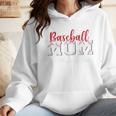 Baseball Mom The Struggle Is Real Premium Wmen Hoodie