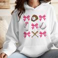 Baseball Nana Era Bows Baseball Mom Women Wmen Hoodie Baseball Nana Era Bows Baseball Mom Women Wmen Hoodie