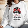 Class Of 2025 Baseball Mom Senior Graduation Graduate Women Wmen Hoodie