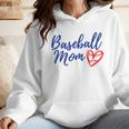 Cute Baseball Mom Heart Matching Mama Mother's Day Women's Wmen Hoodie Cute Baseball Mom Heart Matching Mama Mother's Day Women's Wmen Hoodie