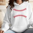 Cute Baseball Mom Laces Little League Women's Mother's Day Wmen Hoodie Cute Baseball Mom Laces Little League Women's Mother's Day Wmen Hoodie