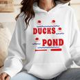 Cute Ducks On The Pond Cute Baseball Mom T-Shirt Wmen Hoodie Cute Ducks On The Pond Cute Baseball Mom T-Shirt Wmen Hoodie