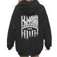 Baseball MOM Cool USA American Flag Family Reunion Women Hoodie Back Print Baseball MOM Cool USA American Flag Family Reunion Women Hoodie Back Print