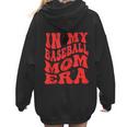 In My Baseball Mom Era Red Women Hoodie Back Print In My Baseball Mom Era Red Women Hoodie Back Print