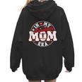 Baseball Mom Era For Women Player Mother Women Hoodie Back Print