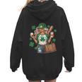 Baseball Mom Green Shamrock St Patrick Day Women Women Hoodie Back Print Baseball Mom Green Shamrock St Patrick Day Women Women Hoodie Back Print