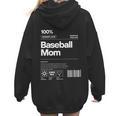 Baseball Mom Graphic Tees For Women Women Hoodie Back Print Baseball Mom Graphic Tees For Women Women Hoodie Back Print