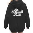 Baseball Mom Vintage Team Swag Women Hoodie Back Print Baseball Mom Vintage Team Swag Women Hoodie Back Print