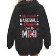 My Favorite Baseball Player Calls Me Mimi For Baseball Mom Women Hoodie Back Print My Favorite Baseball Player Calls Me Mimi For Baseball Mom Women Hoodie Back Print