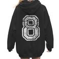 Jersey Number 8 Eight T-Shirt Football Number Baseball Mom Women Hoodie Back Print Jersey Number 8 Eight T-Shirt Football Number Baseball Mom Women Hoodie Back Print