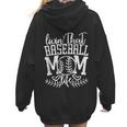 Living That Baseball Mom Life Sporty Humor Women Hoodie Back Print Living That Baseball Mom Life Sporty Humor Women Hoodie Back Print