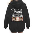 Loud And Proud Baseball Mom Messy Bun 2024 Women Hoodie Back Print Loud And Proud Baseball Mom Messy Bun 2024 Women Hoodie Back Print