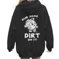 Rub Some Dirt On It Cute Girls Retro Baseball Mom Softball Women Hoodie Back Print Rub Some Dirt On It Cute Girls Retro Baseball Mom Softball Women Hoodie Back Print