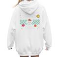 Baseball Mom Cute Retro Look Mothers Will Love Premium Women Hoodie Back Print