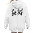 Baseball Mom Mother`s Day Women Hoodie Back Print