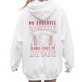 My Favorite Baseball Player Calls Me Mom Proud Baseball Mom Premium Women Hoodie Back Print My Favorite Baseball Player Calls Me Mom Proud Baseball Mom Premium Women Hoodie Back Print