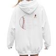 Moms Against Baseball Pants Baseball Mom Premium Women Hoodie Back Print