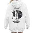 Retro Moms Against Baseball Pants Baseball Mom Women Hoodie Back Print