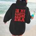 In My Baseball Mom Era Red Women Hoodie Back Print In My Baseball Mom Era Red Women Hoodie Back Print