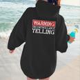 Baseball Mom Warning Uncontrollable Yelling Funny Sign Women Hoodie Back Print Baseball Mom Warning Uncontrollable Yelling Funny Sign Women Hoodie Back Print