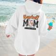 Baseball Mom Orange Varsity Baseball Mama Cute Mother's Day Women Hoodie Back Print Baseball Mom Orange Varsity Baseball Mama Cute Mother's Day Women Hoodie Back Print