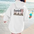 Baseball Nan Women BallPark Nan Baseball Mom Mother's Day Women Hoodie Back Print Baseball Nan Women BallPark Nan Baseball Mom Mother's Day Women Hoodie Back Print