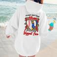 I'm Their Biggest Fan Volleyball Baseball Mom Women Hoodie Back Print I'm Their Biggest Fan Volleyball Baseball Mom Women Hoodie Back Print