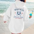 Spring 2024 Season Cute Baseball Mom Home Plate Social Club Women Hoodie Back Print Spring 2024 Season Cute Baseball Mom Home Plate Social Club Women Hoodie Back Print