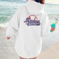 Vintage Baseball Mom Of The Rookies Women Hoodie Back Print Vintage Baseball Mom Of The Rookies Women Hoodie Back Print