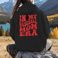 In My Baseball Mom Era Red Women Hoodie Back Print In My Baseball Mom Era Red Women Hoodie Back Print