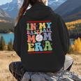 In My Baseball Mom Era Tee Bunny Ears Rabbit Baseball Women Hoodie Back Print