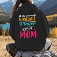 Baseball Mom Quote Vintage Retro Baseball Saying Women Hoodie Back Print Baseball Mom Quote Vintage Retro Baseball Saying Women Hoodie Back Print
